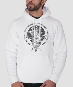 Hoodie White Vintage We Are the Granddaughters of the Witches