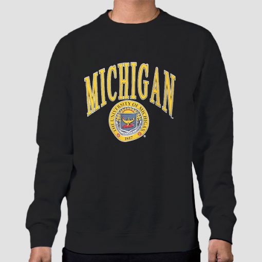 90s University Vintage Michigan Sweatshirt