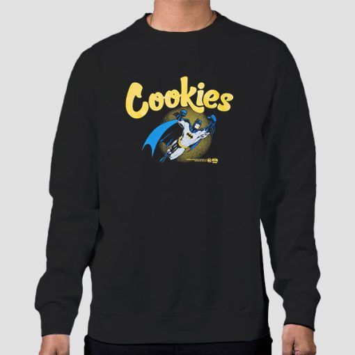 Batman the Caped Crusader Cookies Sweatshirt