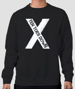 Sweatshirt Black Destroying Merch X Ten Toes Down