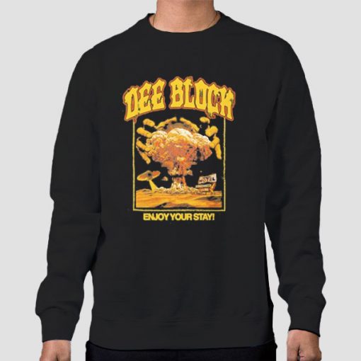 Sweatshirt Black Duke Dennis Merch Atomic Graphic Enjoy Your Stay