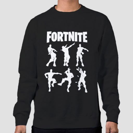 Sweatshirt Black Gamers Merch Fortnite Fortnight