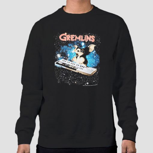 Gremlins Gizmo Playing Keyboard Sweatshirt