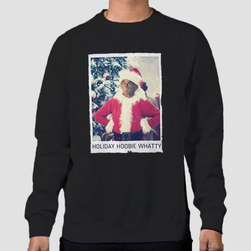 Sweatshirt Black Holiday Hoobie Whatty the Grinch