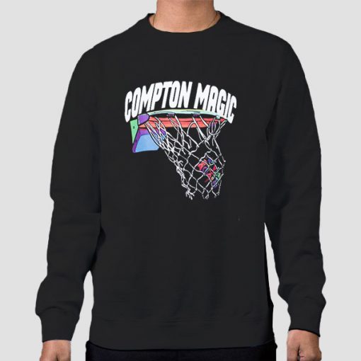Sweatshirt Black Mikey Williams Merch Compton Magic Basketball