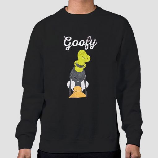 Vintage Look at Back Goofy Sweatshirt