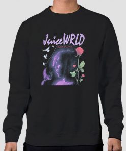 Sweatshirt Black Vintage Lucid Dreams Juice Wrld