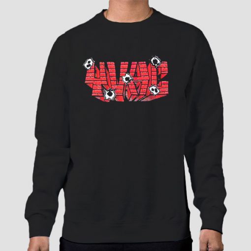 Sweatshirt Black YVHC Graphic Young and Hungry