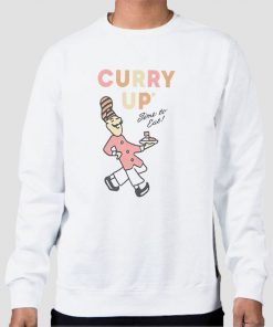 Sweatshirt White Human Made Curry up