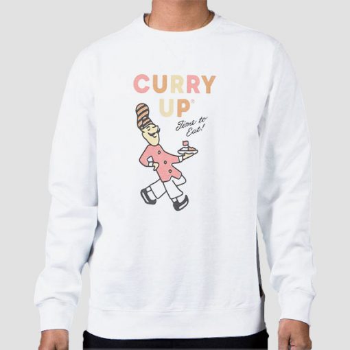 Sweatshirt White Human Made Curry up