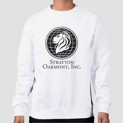 Sweatshirt White Retro Wall Street Stratton Oakmont