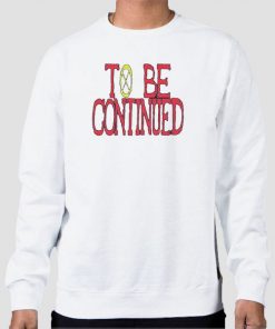 Sweatshirt White To Be Continued One Piece