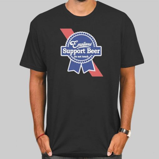 Logo Emotional Support Beer T Shirt