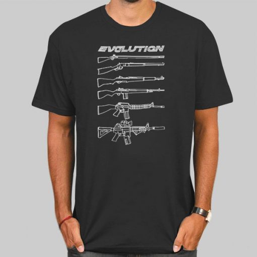 Streetspeed717 Merch Rifle Gun Evolution Shirt