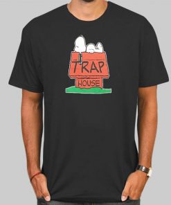 Trap House Logo Snoopy Parody Shirt