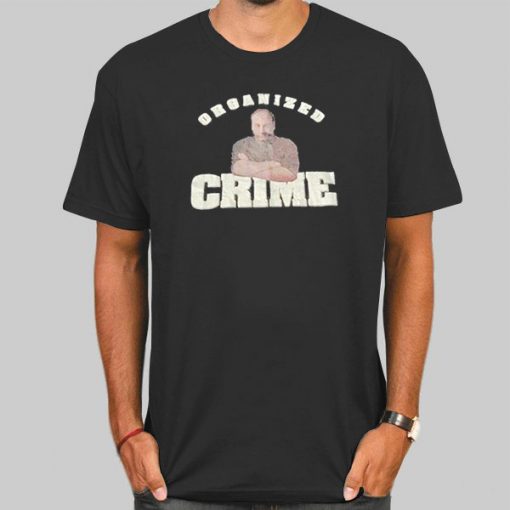T Shirt Black Vintage Organized Crime Serial Killer