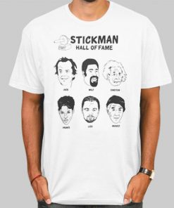 Barstool Merch Stickman Hall of Fame I Am Rapaport T Shirt