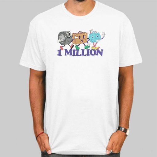 Cartoon Parody 1 Million Shirt
