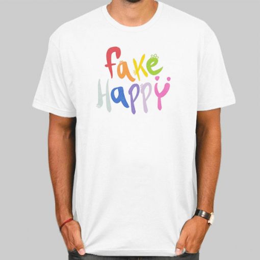 Cute Letter Fake Happy T Shirt