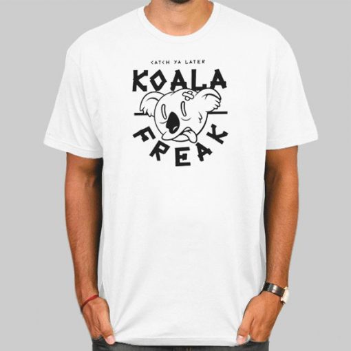 T Shirt White Koala Freak Von Moger