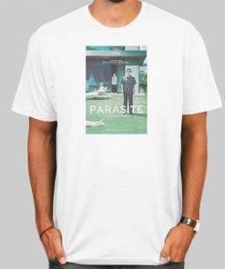 T Shirt White Poster Movie Parasite