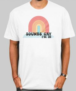 Pride Merch Sounds Gay Im in Shirt