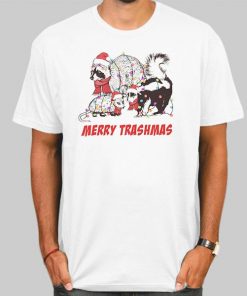 Raccoons Ornament Merry Trashmas Shirt