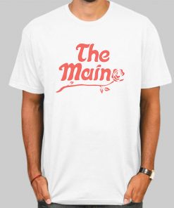T Shirt White The Rose Red Maine