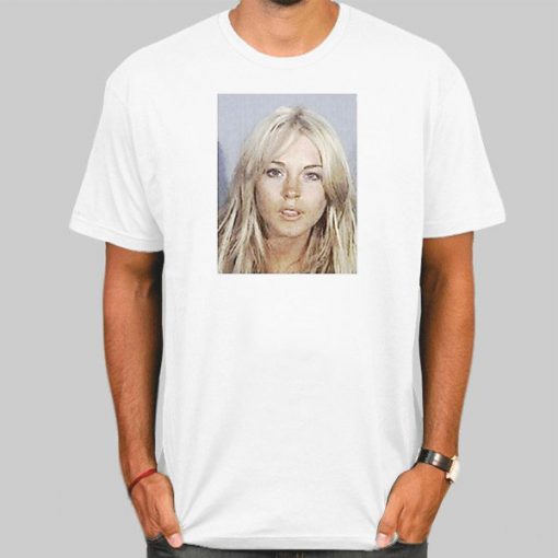 Vintage Lindsay Lohan Mugshot Shirt