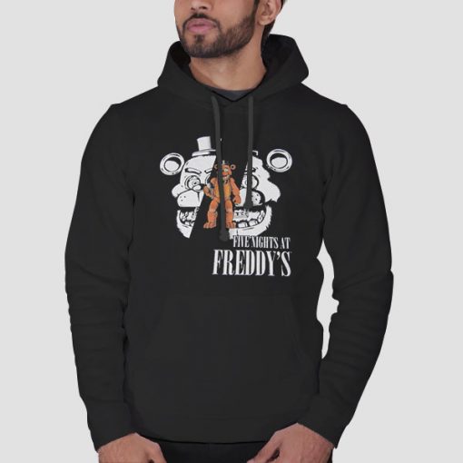 Hoodie Black Five Nights at Freddy's Clothes