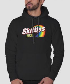 Hoodie Black Sour Candy Skittle