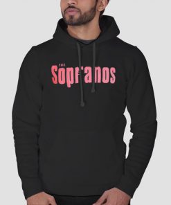 Hoodie Black Vintage the Sopranos