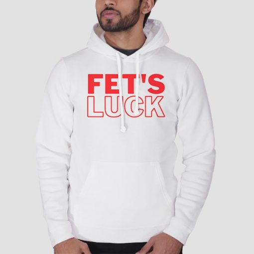 Hoodie White Fets Luck Danny Duncan