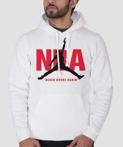 Hoodie White Funny Nba Youngboy