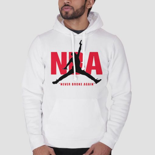 Hoodie White Funny Nba Youngboy