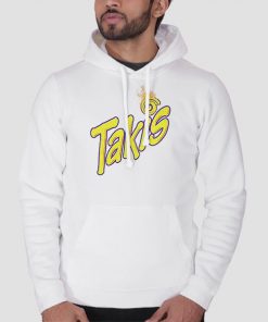 Hoodie White Super Funny Spicy Hot Snack Takis