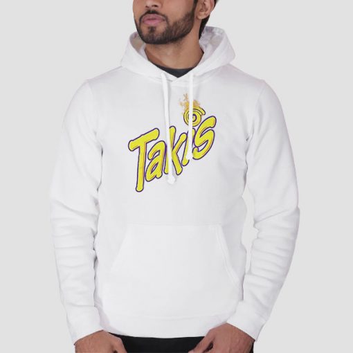 Hoodie White Super Funny Spicy Hot Snack Takis