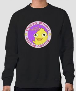 Sweatshirt Black Ducky Momo Phineas and Ferb