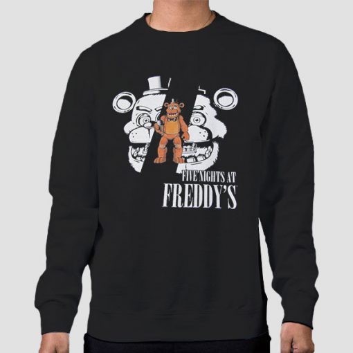 Sweatshirt Black Five Nights at Freddy's Clothes