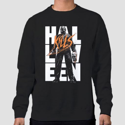 Sweatshirt Black Horror Movie Halloween Kills
