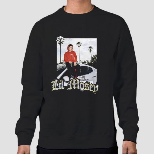 Sweatshirt Black Lil Mosey Merch