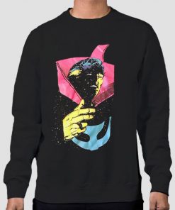 Sweatshirt Black Vintage Art Paint Dr Strange