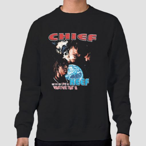 Sweatshirt Black Vintage Bootleg Chief Keef