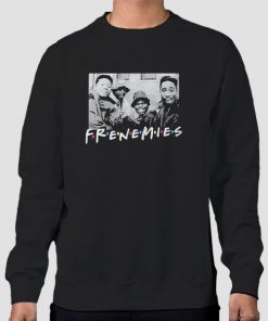 Sweatshirt Black Vintage Frenemies Tupac