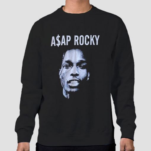 Sweatshirt Black Vintage Kanye West X Asap Rocky