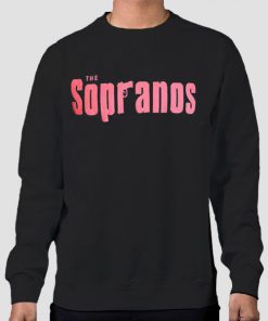 Sweatshirt Black Vintage the Sopranos