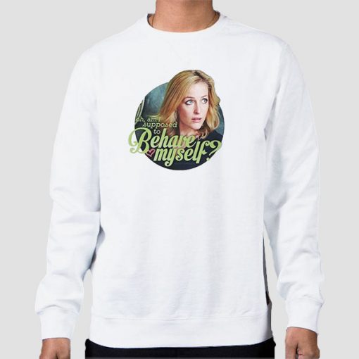 Be Have Myself Gillian Anderson Sweater