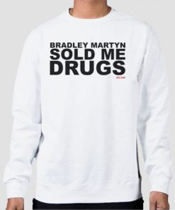 Sweatshirt White Bradley Martyn Sold Me Drugs