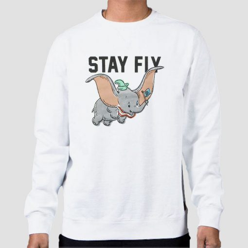 Funny Dumbo Stay Fly Sweatshirt