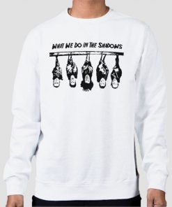 Sweatshirt White Funny What We Do in the Shadows